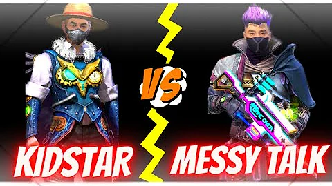 Messy Talk vs Kidstar 🔥 1v1 Friendly battle 😅
