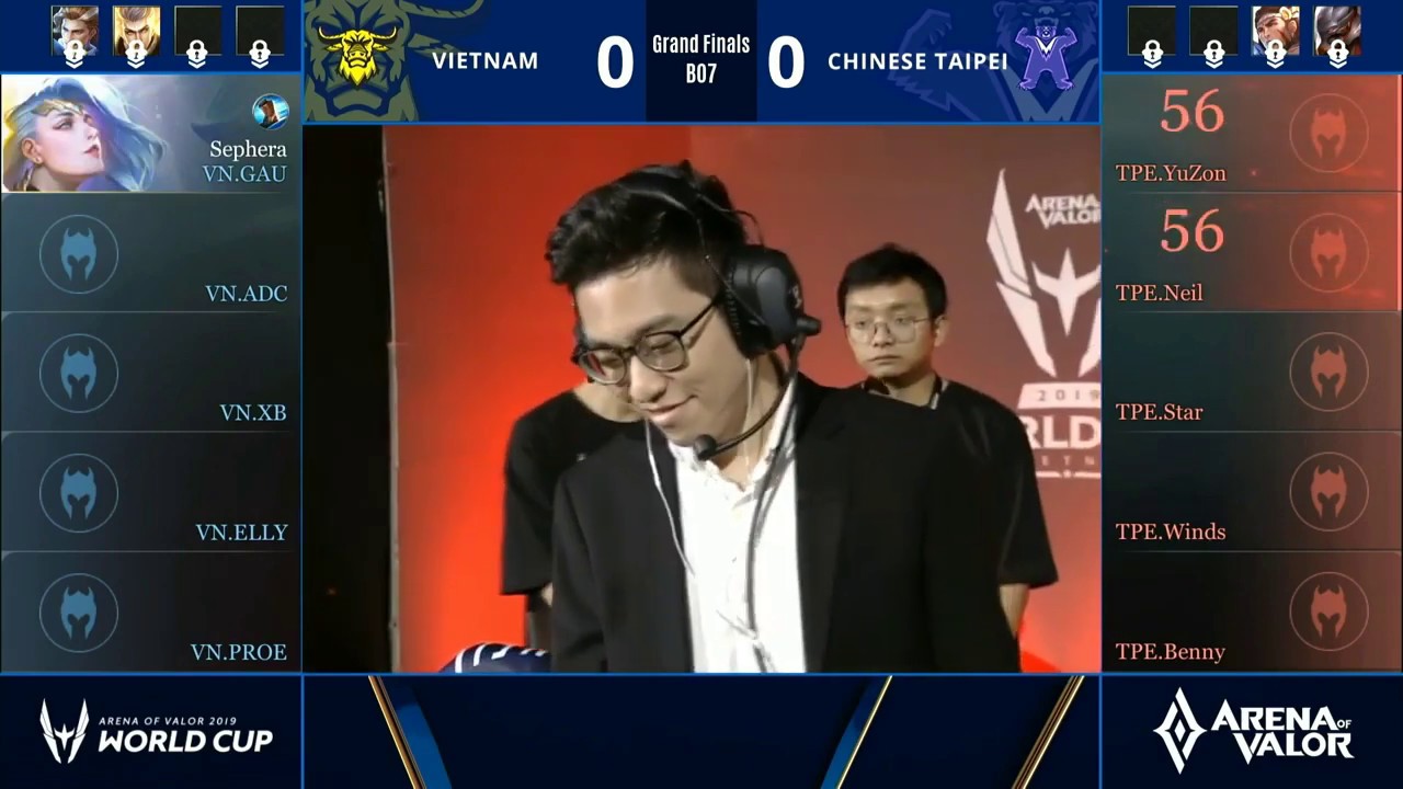 Game 1 [Vietnam VS Chinese Taipei] Grand Final AWC 2019