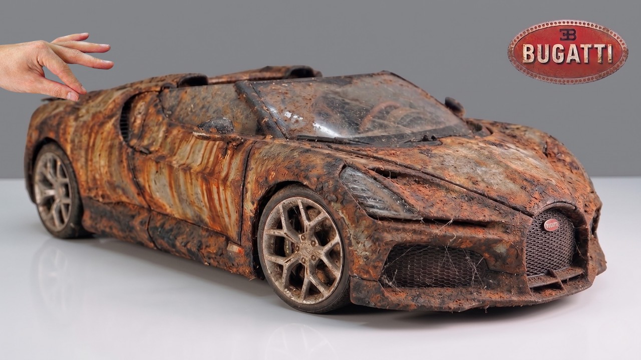 I Found a DESTROYED $3 Million Bugatti... (Full Restoration) - YouTube