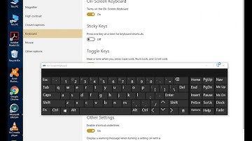 Windows 10 - Ease of Access