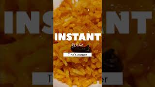 5 minutes  tasty pulao from left over rice | Easy Pulao |  QuickRecipe | recycle  TinasCorner