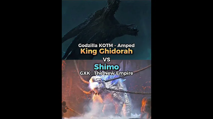 King Ghidorah vs Shimo | #godzilla #edit #vs #battle #shorts