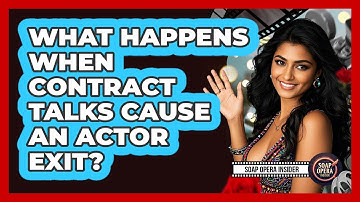 What Happens When Contract Talks Cause an Actor Exit?