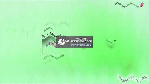 Windows Vista Media Center Startup Effects