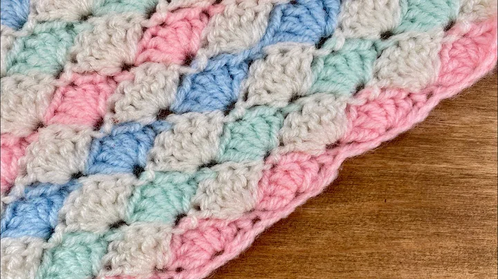 How to - Crochet Solid fill shell stitch