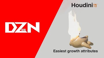 Easiest Growth [propagation] attributes in sidefx Houdini 19