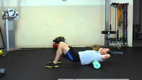 FreeFitnessVideos.com:  Thoracic Spine Extension on a Foam Roller