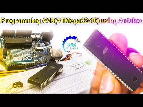 Video: Wie programmiere ich die atmega32 Arduino IDE?