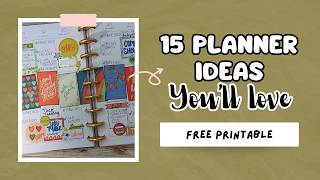 15 Genius Things to Write in Your Planner (Free Printable Inside!)