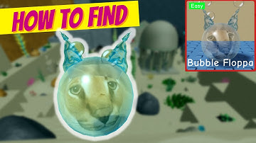 How To Find The New BUBBLE FLOPPA MORPH - Find the Floppa Morphs - WATER MAP UPDATE (162)