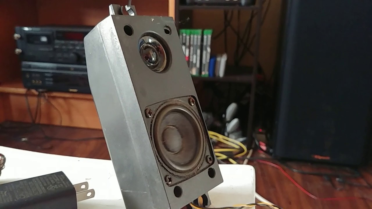 Self-Contained Vizio TV Speaker - YouTube