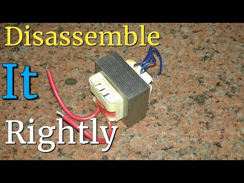 Video: How To Disassemble A Transformer