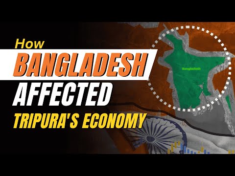 How Bangladesh Affected Tripura's Economy | Ecoholics - video from Ecoholics
