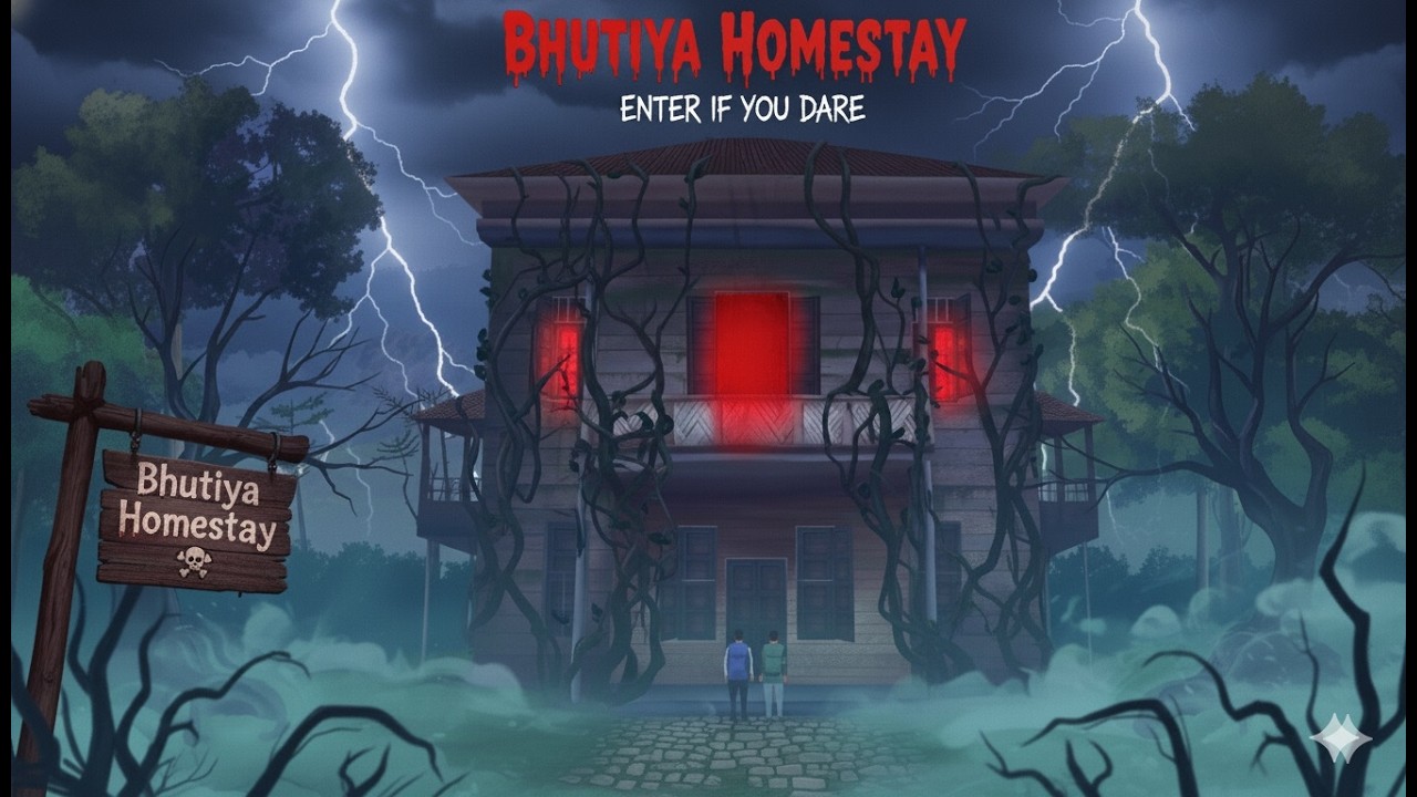 भूतिया होमस्टे | Bhutiya Homestay | Bhutiya Hotel in mountain | Scary Horror story in hindi