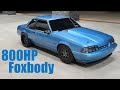 800HP Foxbody Notch - Vortech Supercharged Mustang Review