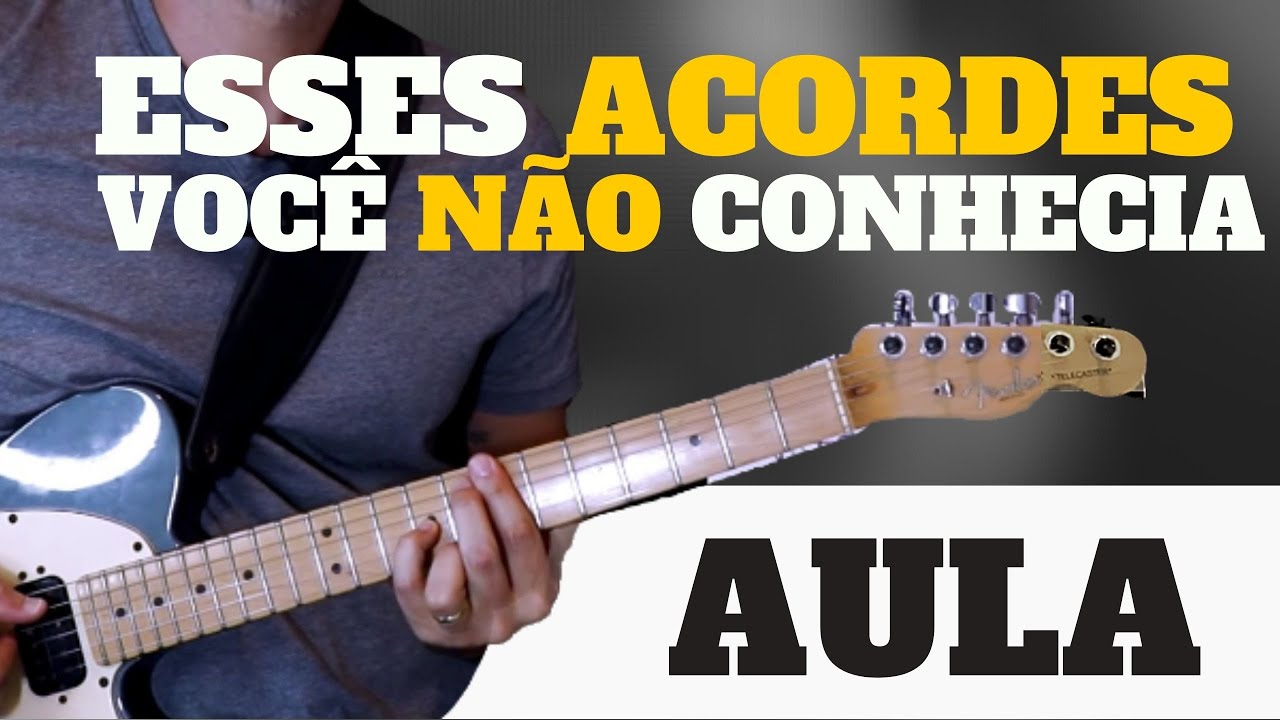 Aprenda todos os acordes em DROPs