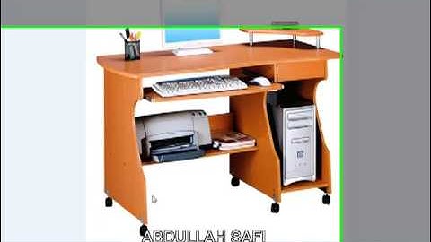 3D TUTORIAL- MODELING A COMPUTER TABLE PART-1