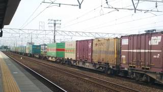 2017/7/29貨物列車1050レ EF210-130号機(新)牽引 清洲駅通過
