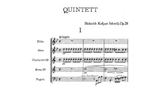 Heinrich Kaspar Schmid - Wind Quintet