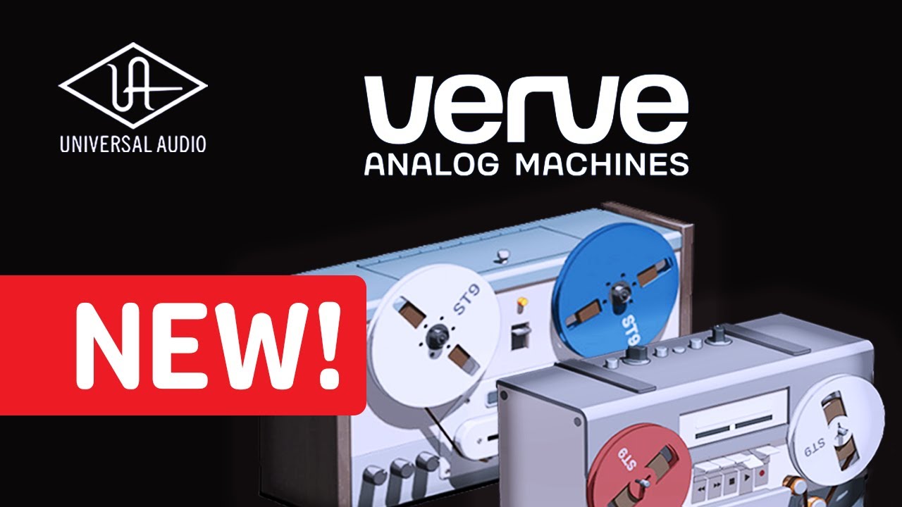 A Stunning New Release: UAD Verve Analog Machines 🎧 - YouTube