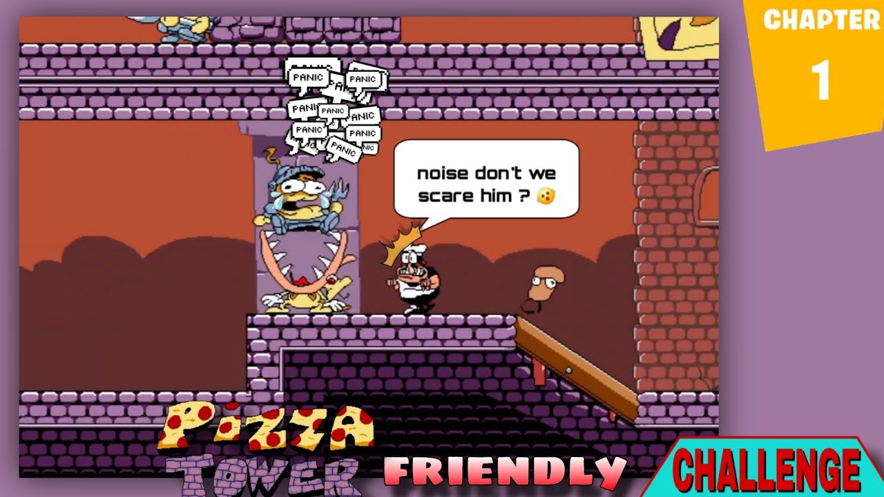 Pizza Tower Friendly Challenge Chapter 1 This Is NOT Easy 