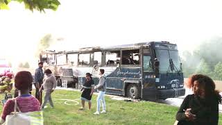 Greyhound Bus fire - No Refund for tickets