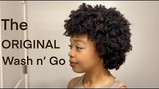 Wash n&#39; Go with HAIR GREASE &amp; WATER | The Original Wash n&#39; Go