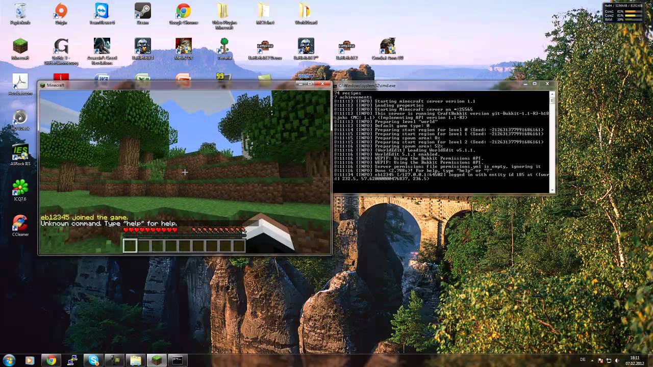WorldEdit Installation Minecraft 1.1. - YouTube