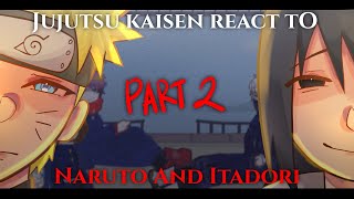 ? Jujutsu Kaisen React To Uzumaki Naruto | Evil | Naruto | My Au|Sasunaru|story|Part 2/?| 🇷🇺🇬🇧🇮🇩🇪🇸🇧🇷