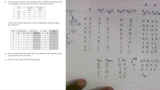 Celebrity Sequence Detector Part4 K-maps to minimize Excitation Signal Boolean Expressions Net Worth