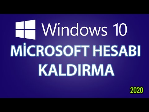 WİNDOWS 10 MİCROSOFT HESABI KALDIRMA [2021] GÜNCEL