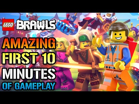 Lego Brawls: IS AWESOME! Here's The First 10 Minutes Of Gameplay! Character Creation & More! - YouTube