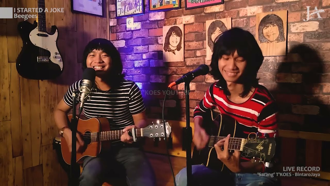 I STARTED A JOKE (Beegees) Cover by Ghali \u0026 Jim T'KOES