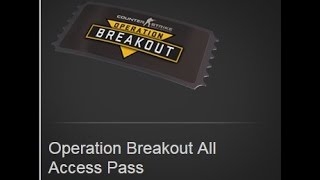 Конкурс на operation breakout all access pass