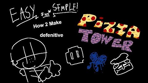 How to MAKE/CREATE a PIZZA TOWER RESKIN MOD