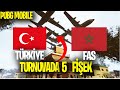 TÜRK TAKIMINDAN TURNUVADA REKOR! TÜRKİYE VS FAS 16000 TL'LİK  PUBG MOBILE  16-16 TURNUVASI 1. MAÇ