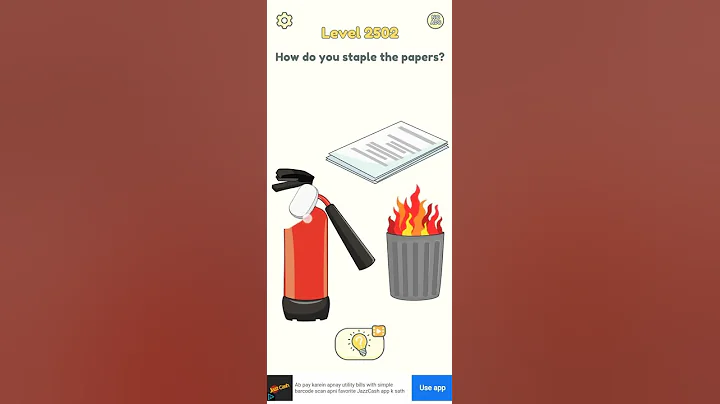 Dop 2 - Delete One Part (Find and Answer) Level 2502 | Subscribe #dop2 #challnegegames #shorts