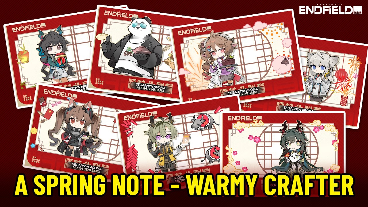 [Arknights: Endfield] A Spring Note - Warmy Crafter | All 3 Stars ...