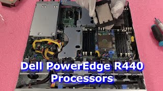 Dell PowerEdge R440 Server CPUs | Intel Xeon Processors Options | LGA3647 Socket | CPU Install