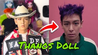 Squid Game Thanos doll unboxing T.O.P BIGBANG enterbay figure