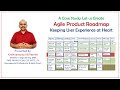 Agile Product Roadmap Planning Event: How to Perform using a case study