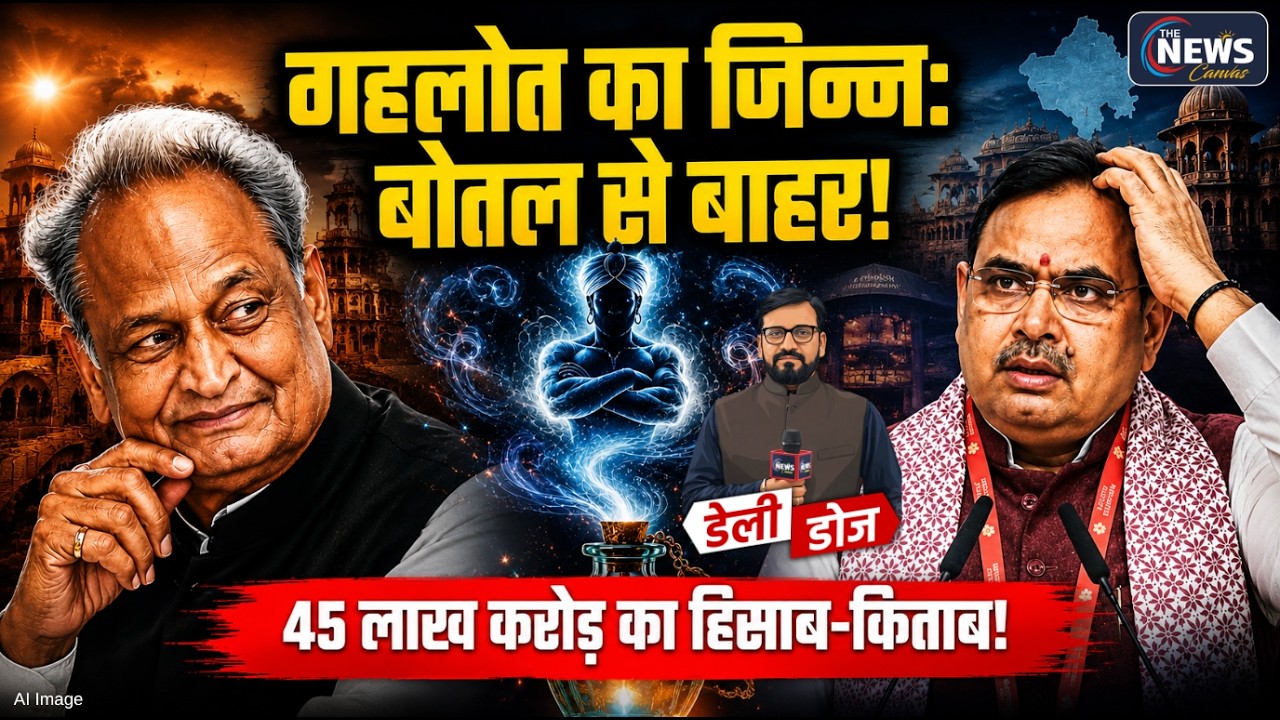 गहलोत का जिन्न और सरकार की नींद ! राजस्थान का 'इन्वेस्टमेंट' घोटाला ? | Daily Dose | TNC |