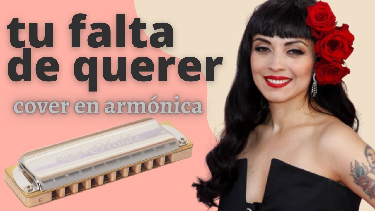TU FALTA DE QUERER | Cómo tocar en ARMÓNICA | Mon Laferte