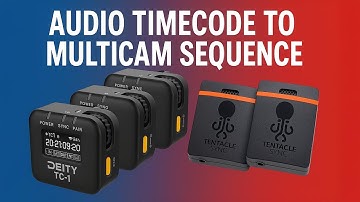 Audio Timecode Davinci Resolve 20 Tutorial - Deity/Tentacle - Put each camera angle on same track.