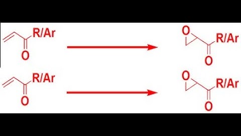 Epoxidation of unsaturated ketone