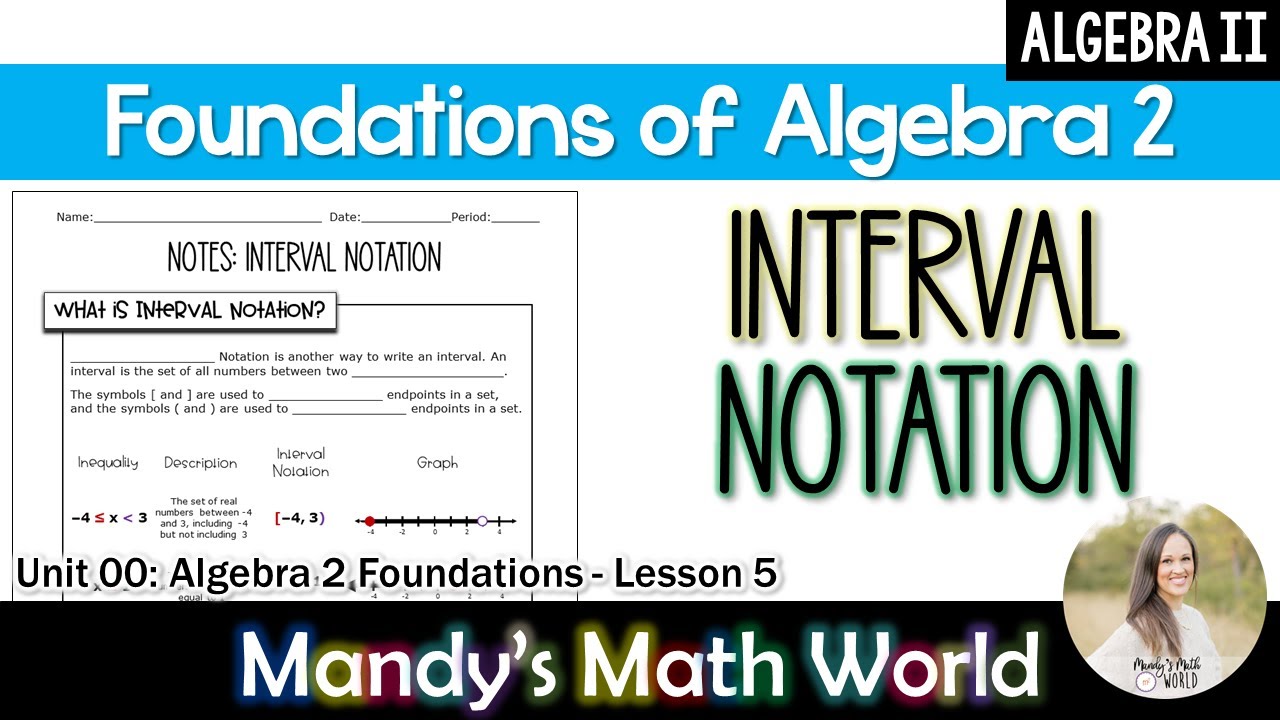 Interval Notation - YouTube