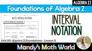 Interval Notation