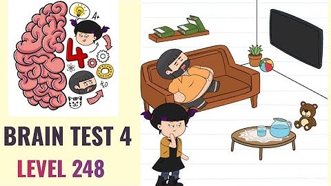 🧠 Brain Test 4 Level 248 | Where is the remote?! | Walkthrough