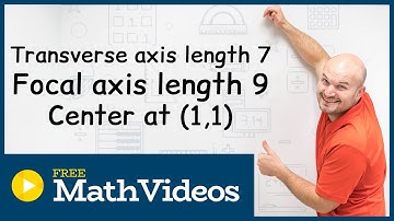Writing the equation of a hyperbola given the length of transverse and focal axis