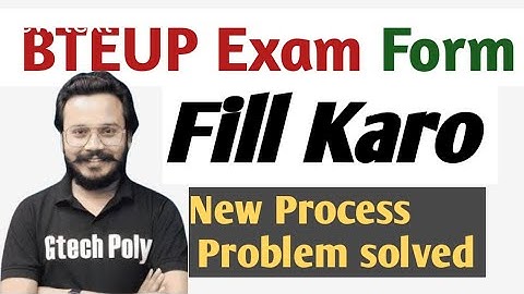 BTEUP Exam Form Payment //Step by step//👉New method  payment fees Problem 👈